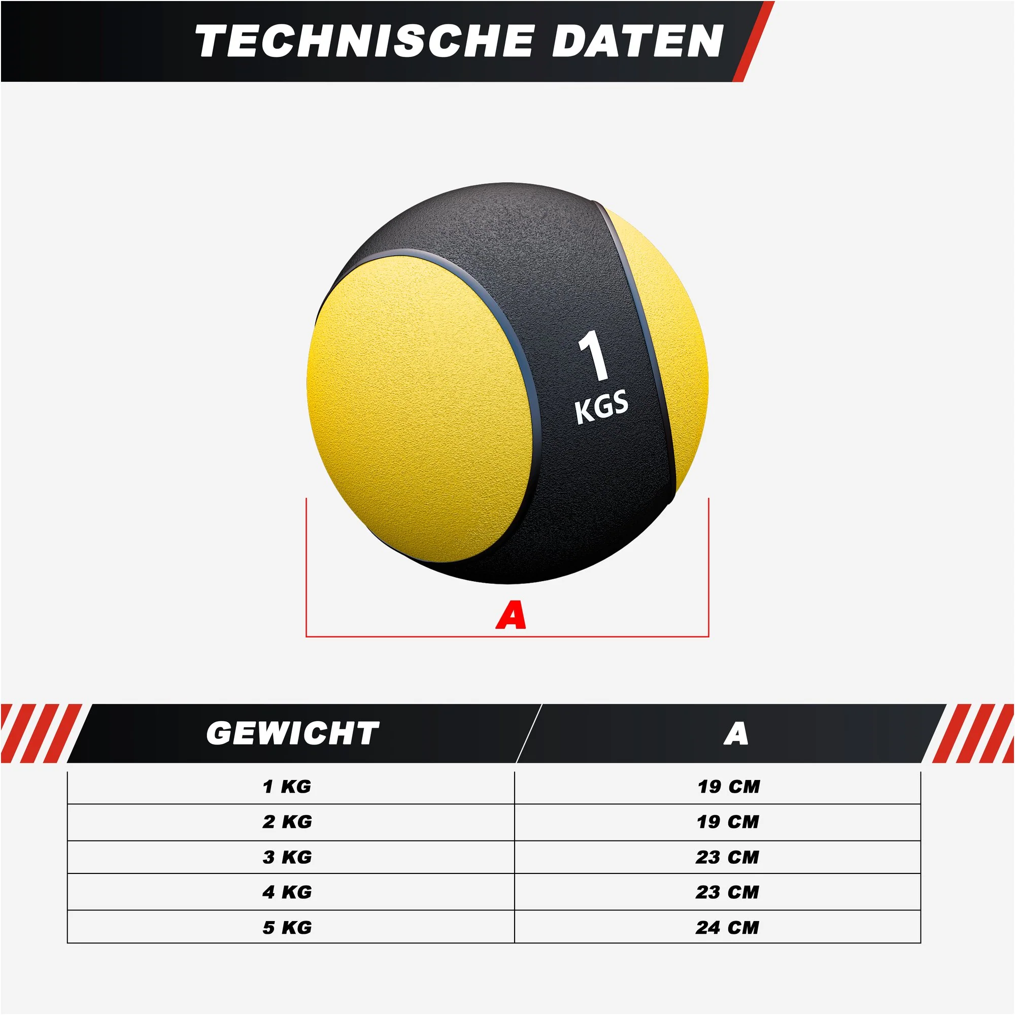 Medizinballständer Set 15 kg - Image 7