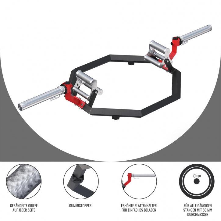 Multi Grip Trap Bar schwarz/rot - Image 6