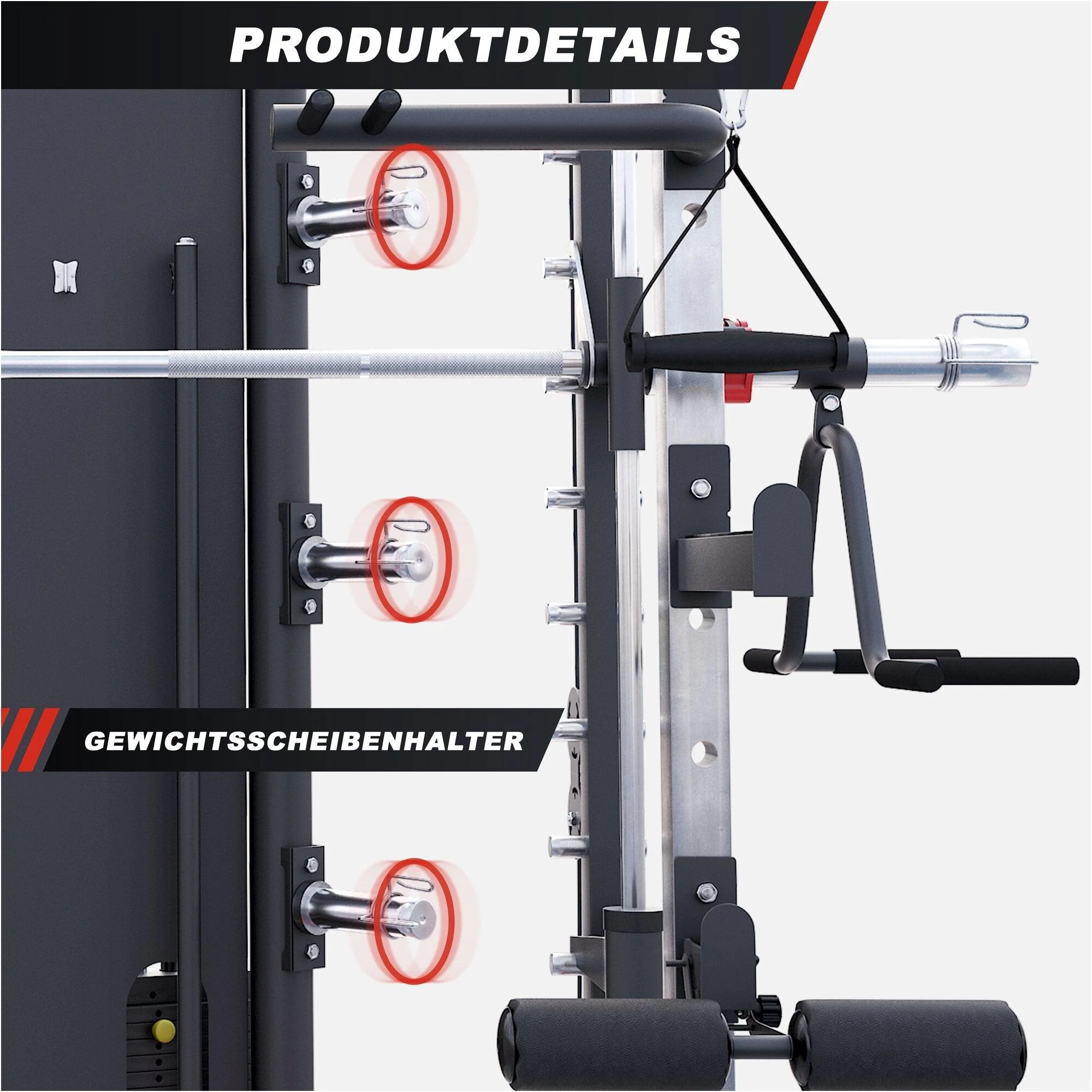 Multistation Smith Machine mit Gewichten - Image 7