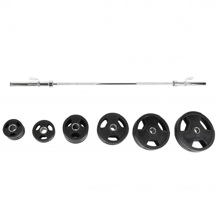 Olympia Langhantel Set Kunststoff Gripper 130 kg - Image 4