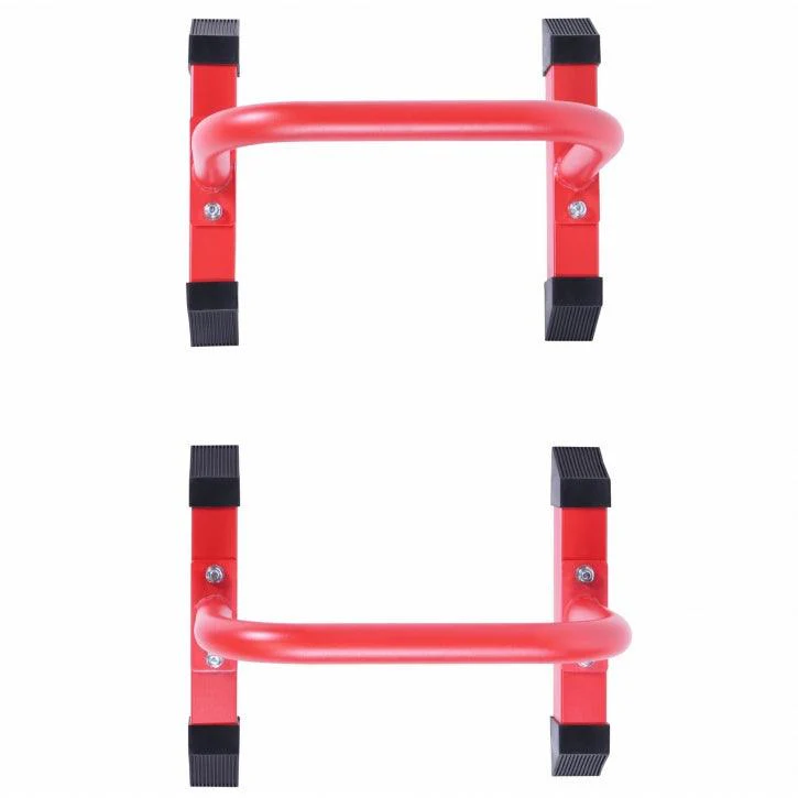 Push Up Parallettes Schwarz/Blau/Rot - Image 20