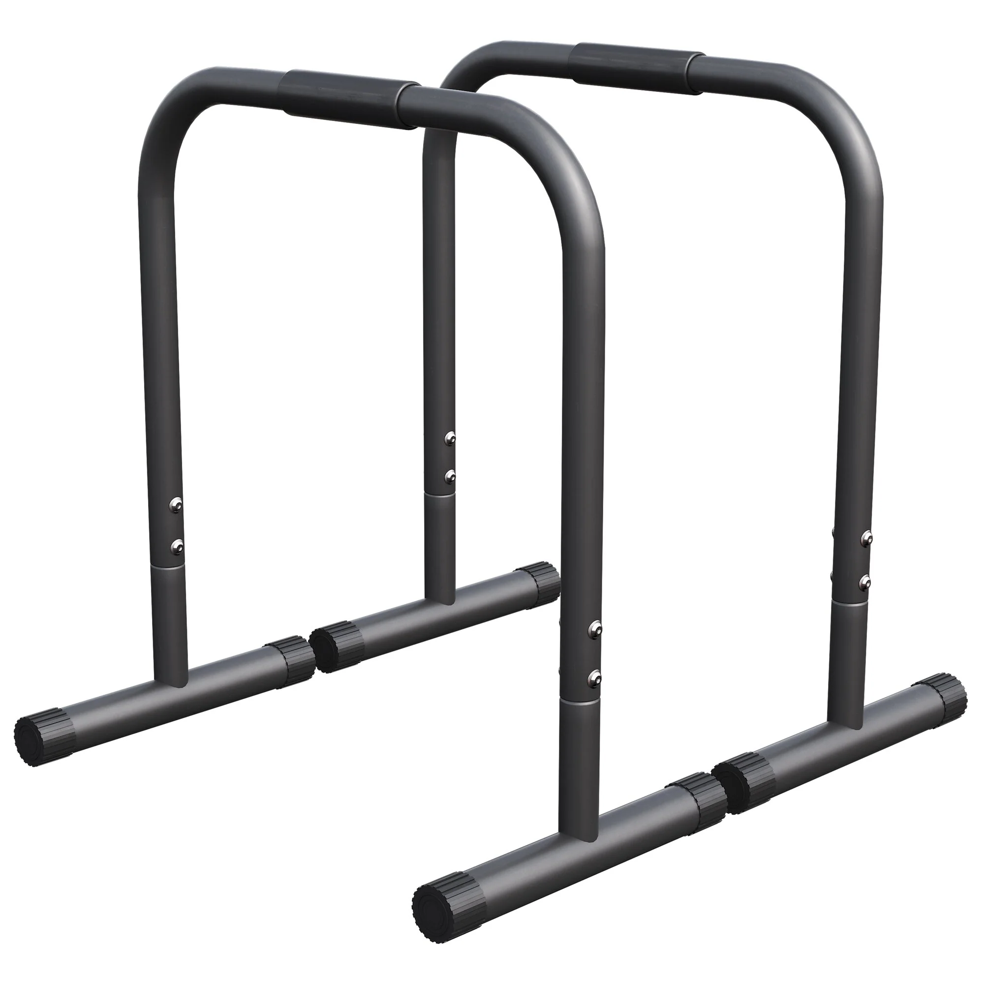 Push-up Stand Bar Parallettes Schwarz/Rot/Blau - Image 15