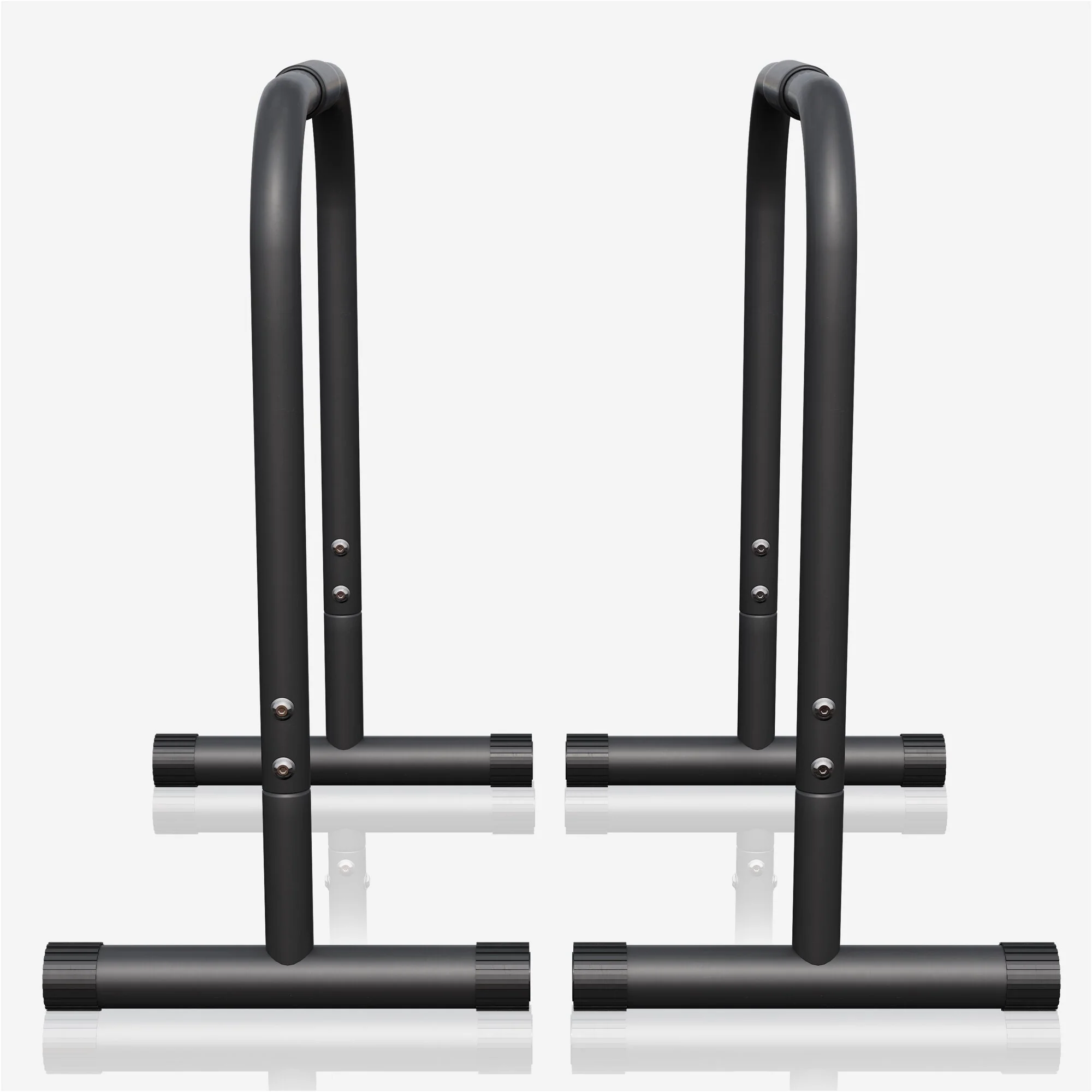 Push-up Stand Bar Parallettes Schwarz/Rot/Blau - Image 16