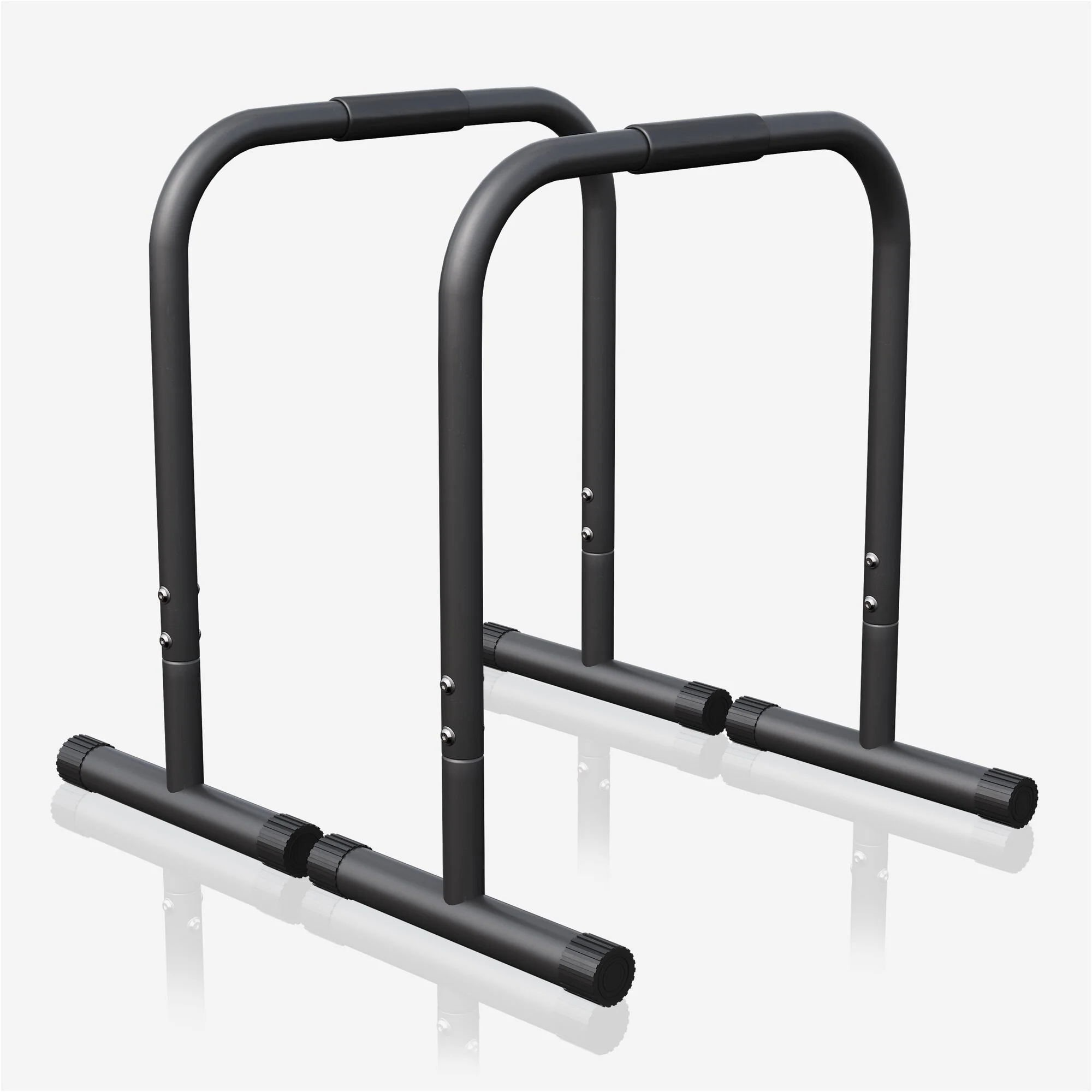 Push-up Stand Bar Parallettes Schwarz/Rot/Blau - Image 17