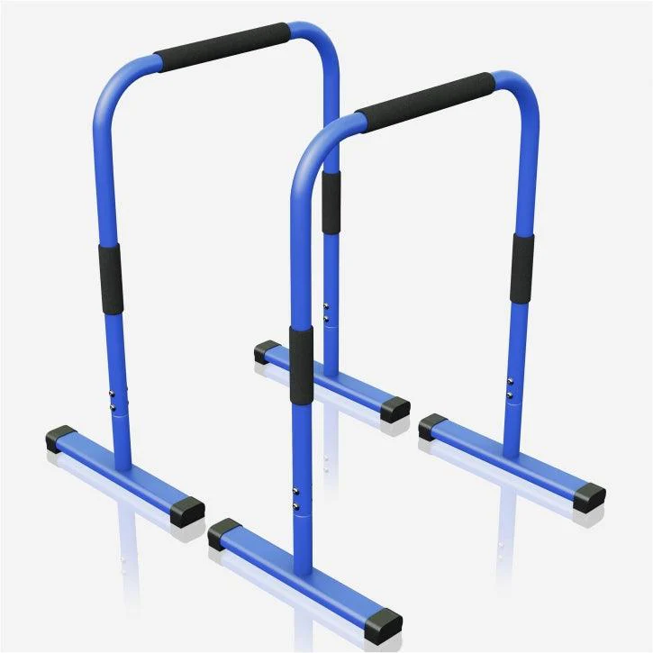 Push Up Stand Dip Barren Schwarz/Rot/Blau - Image 19