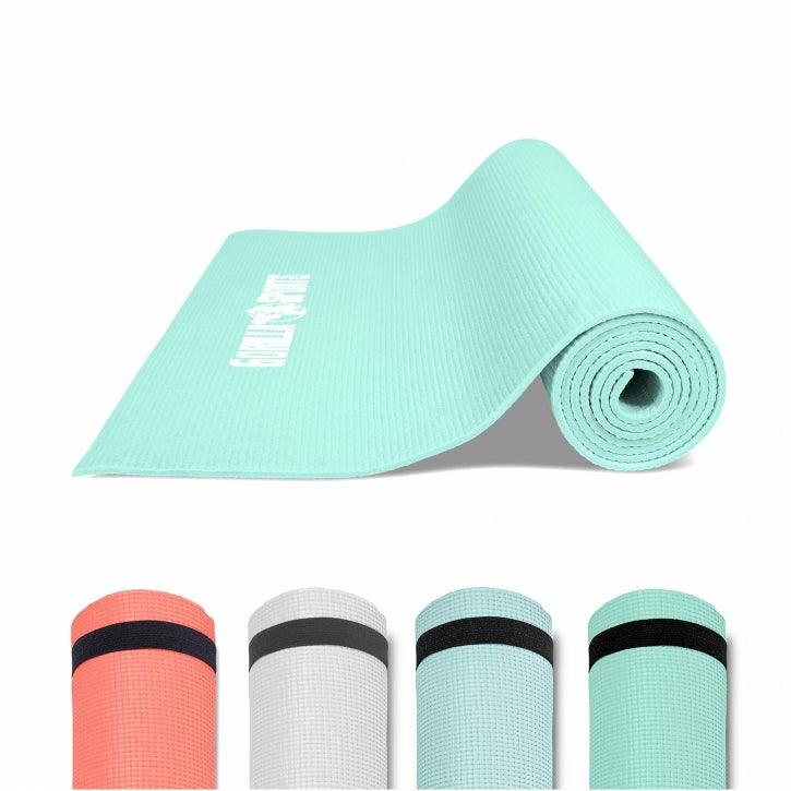 Yogamatte PVC mit Tragegurt 60 cm Breite und 0,5 cm Dicke - Image 42