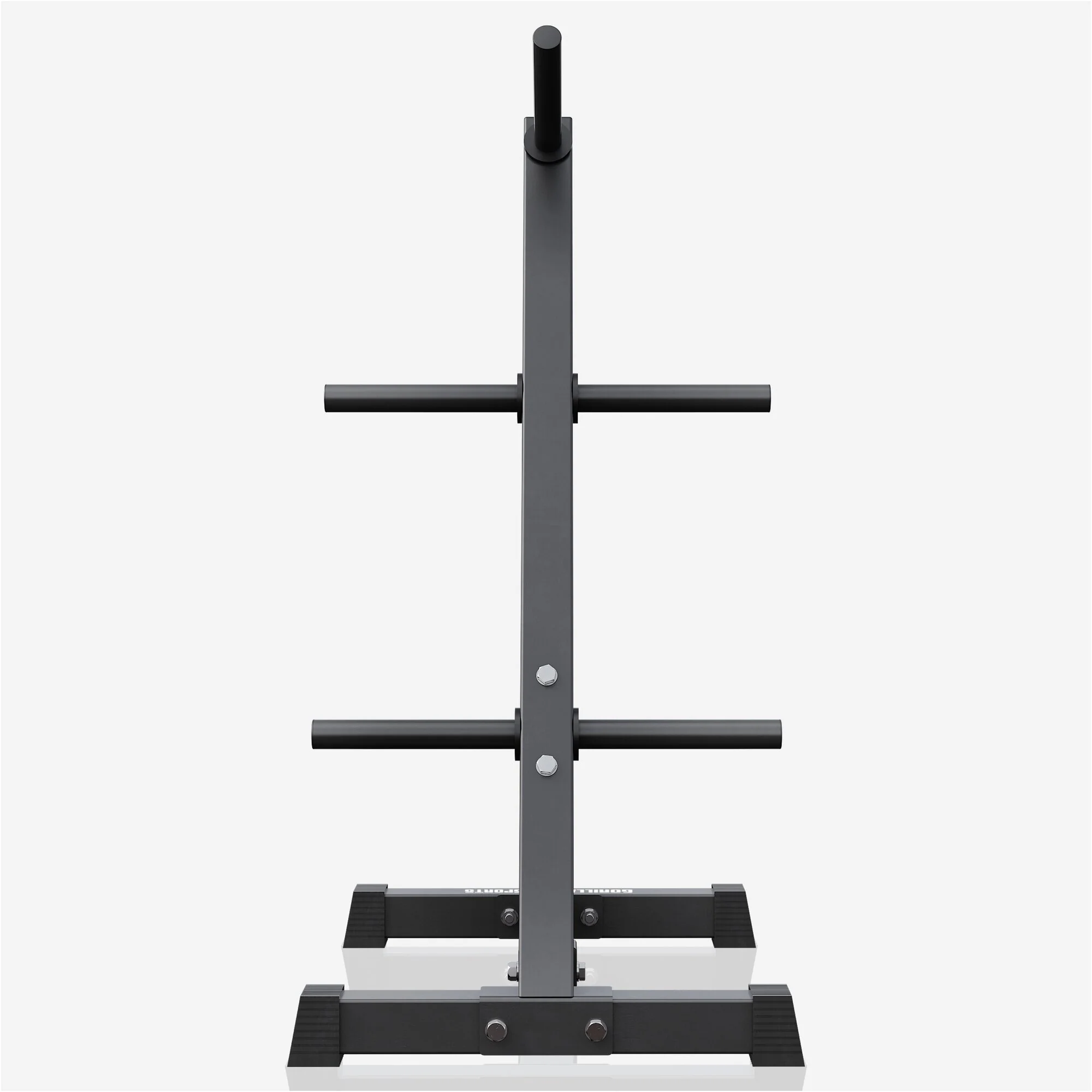 Scheibenständer Hantelbaum mit 4 Stangen 30/31 mm Schwarz/Weiß - Image 10