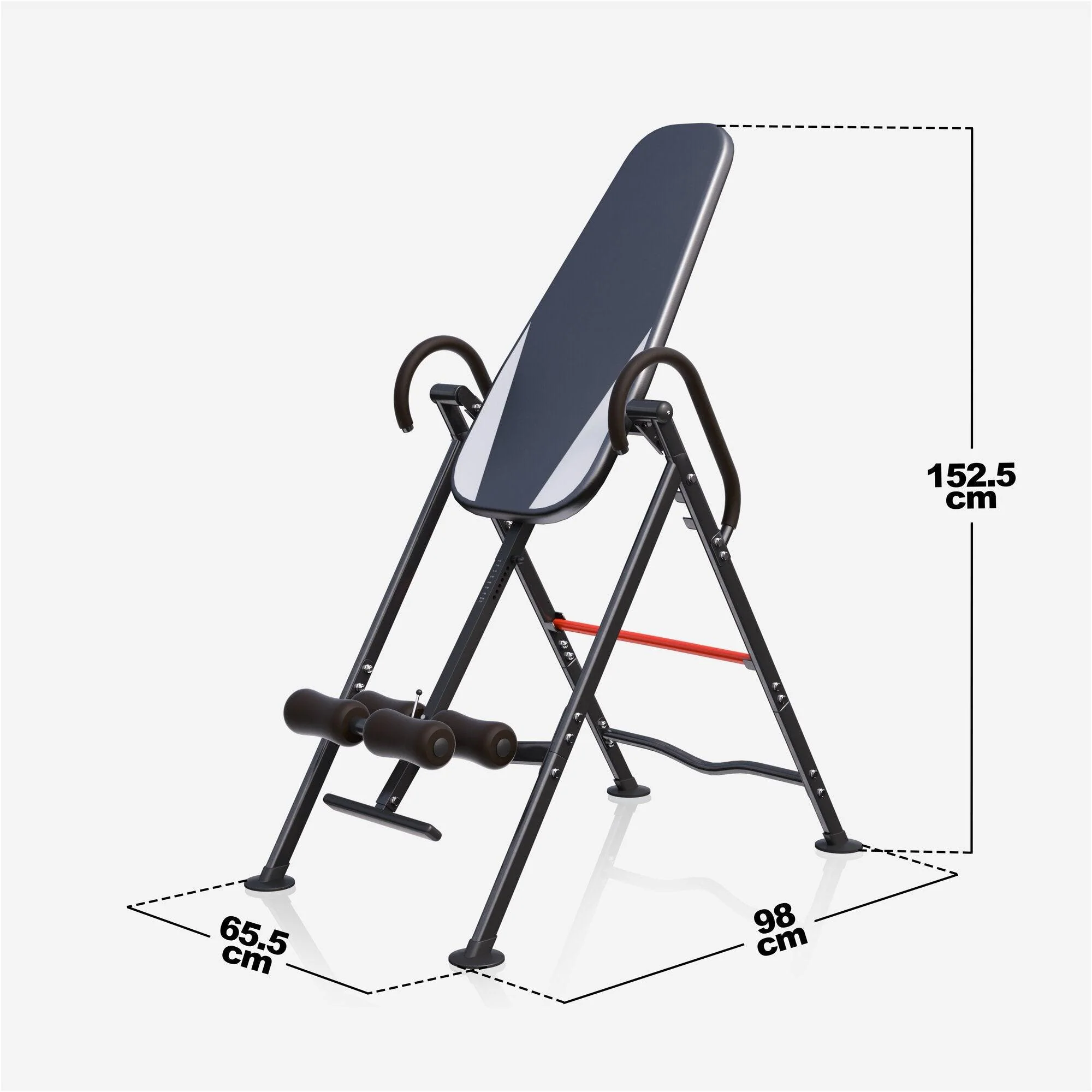 Schwerkrafttrainer Schwarz/Silber/Rot - Image 5