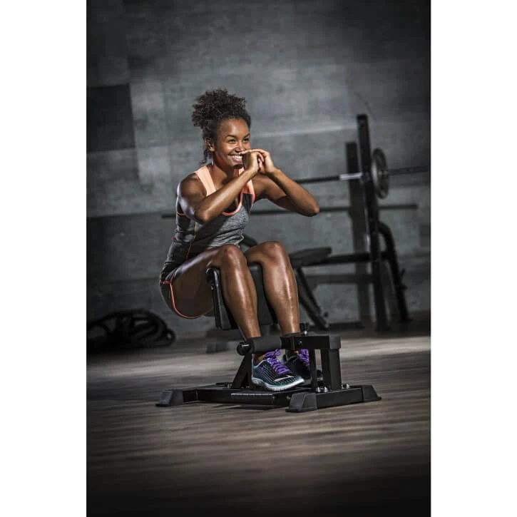 Sissy Squat Kniebeugentrainer in Schwarz - Image 9