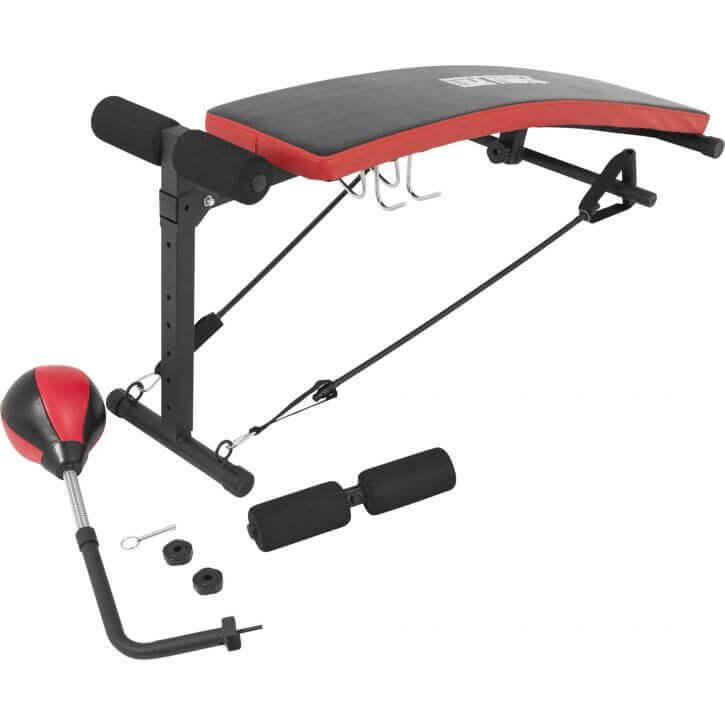 Sit Up Bank mit Punching Ball und Widerstandsbändern - Image 10