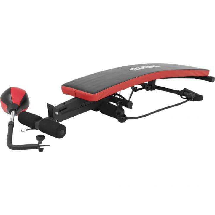 Sit Up Bank mit Punching Ball und Widerstandsbändern - Image 4