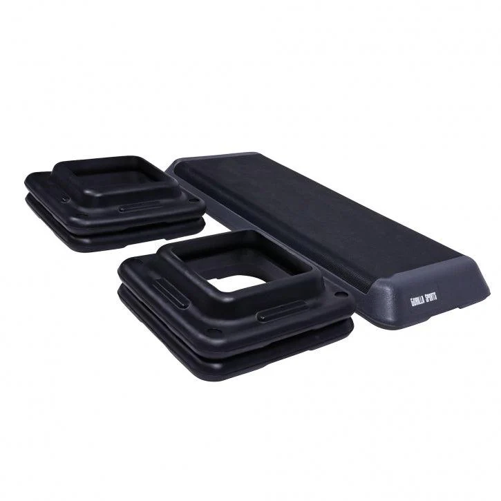 Steppbrett mit Gummimatte Schwarz/Dunkelgrau - Image 14