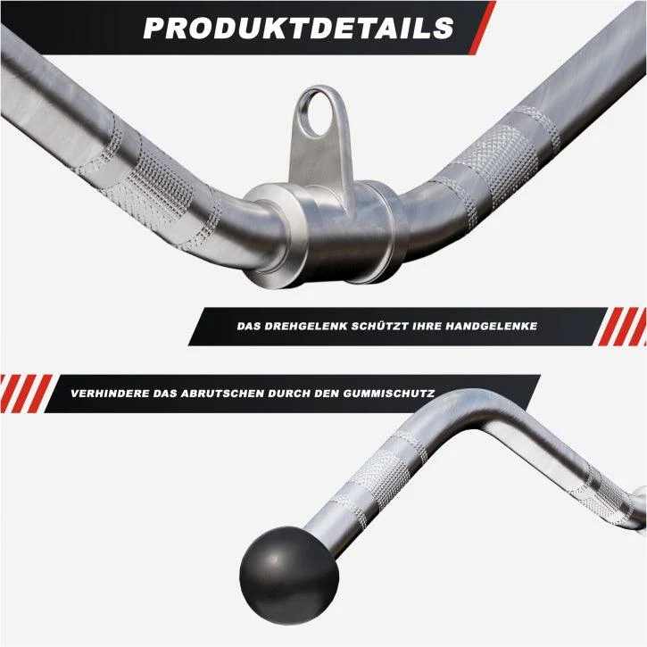 SZ-Curl-Griff inklusive Curl-Drehgelenk aus Chrom - Image 3