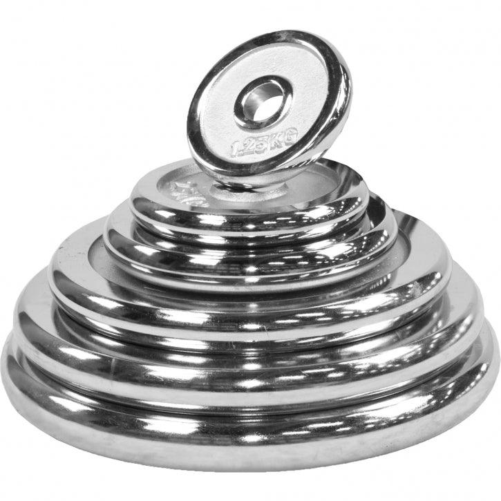SZ-Curlset Chrom 35 kg mit Sternverschlüssen - Image 2