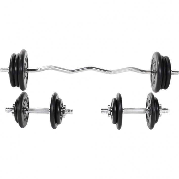 SZ-Curlset Gummi 70 kg mit Sternverschlüssen - Image 2
