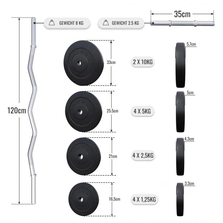 SZ-Curlset Kunststoff 70kg - Image 6
