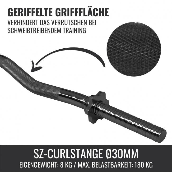 SZ-Curlstange 120 cm mit Sternverschluss - Image 7