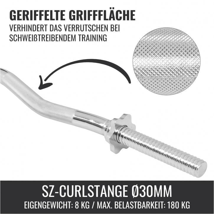 SZ-Curlstange 120 cm mit Sternverschluss - Image 8