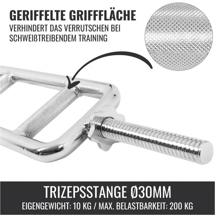 Trizepstrainer Set Kunststoff 35 kg mit Sternverschlüssen - Image 5