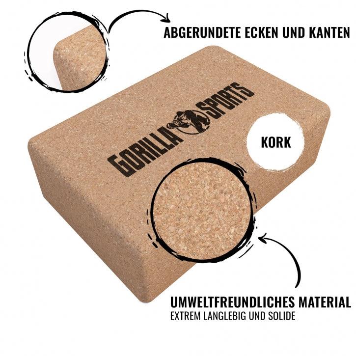 Yoga Block aus Kork - Image 5
