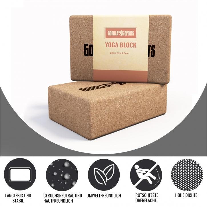 Yoga Block aus Kork - Image 6