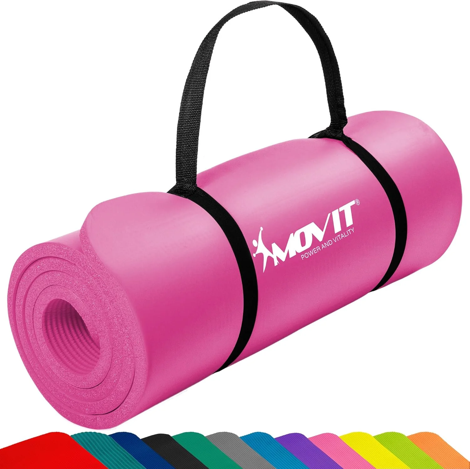 Yogamatte 10/15 mm Dicke - Image 107