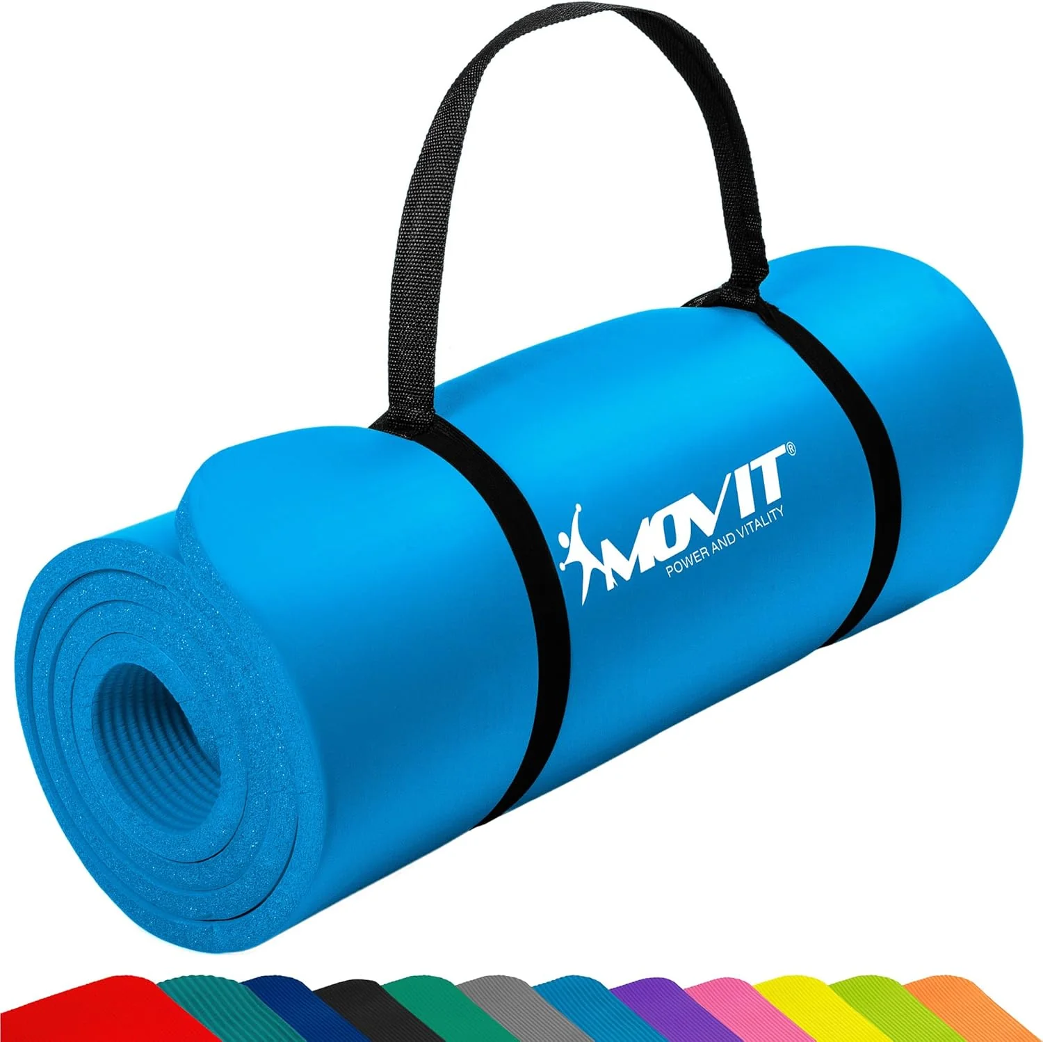 Yogamatte 10/15 mm Dicke - Image 23