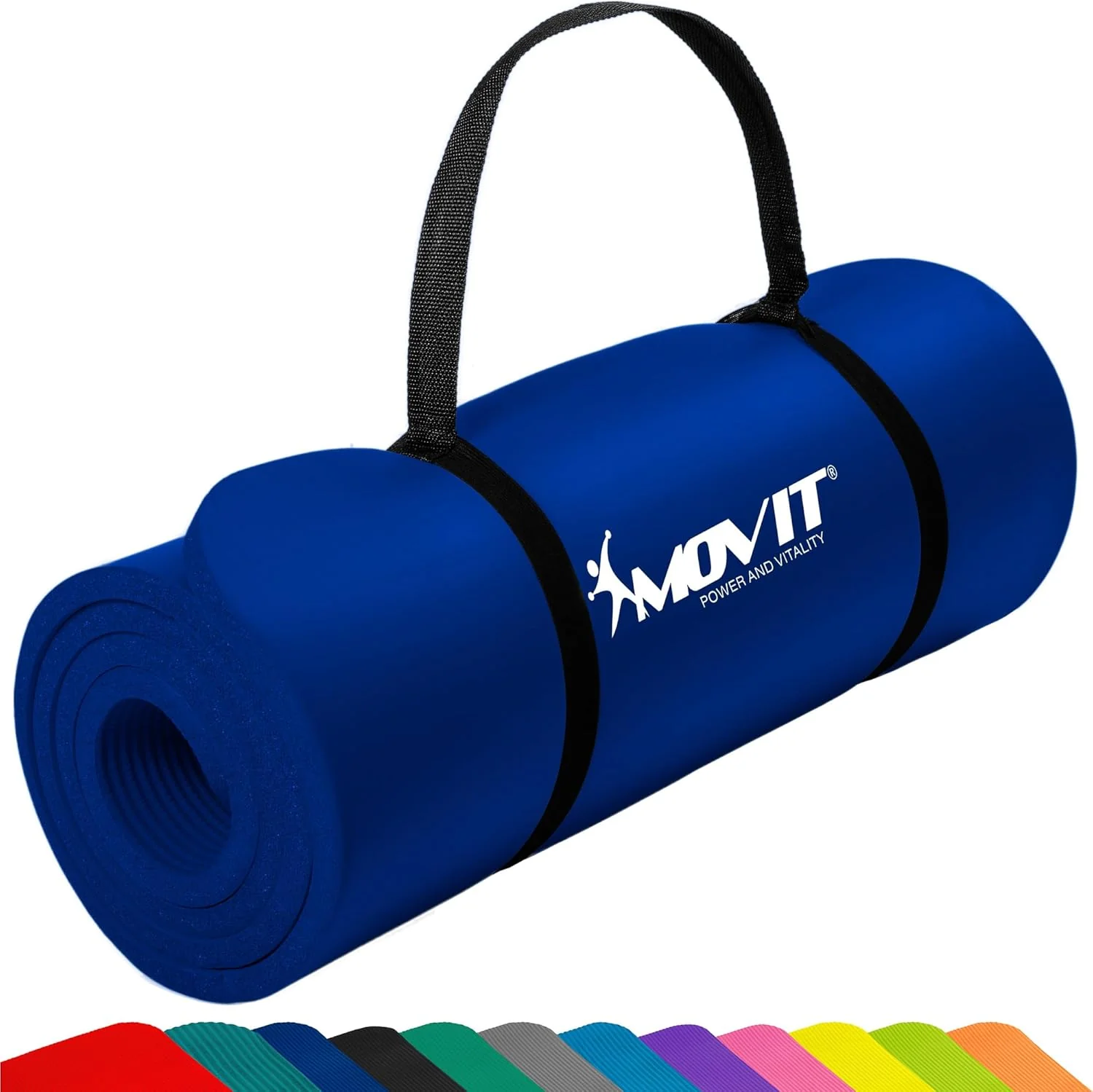 Yogamatte 10/15 mm Dicke - Image 47