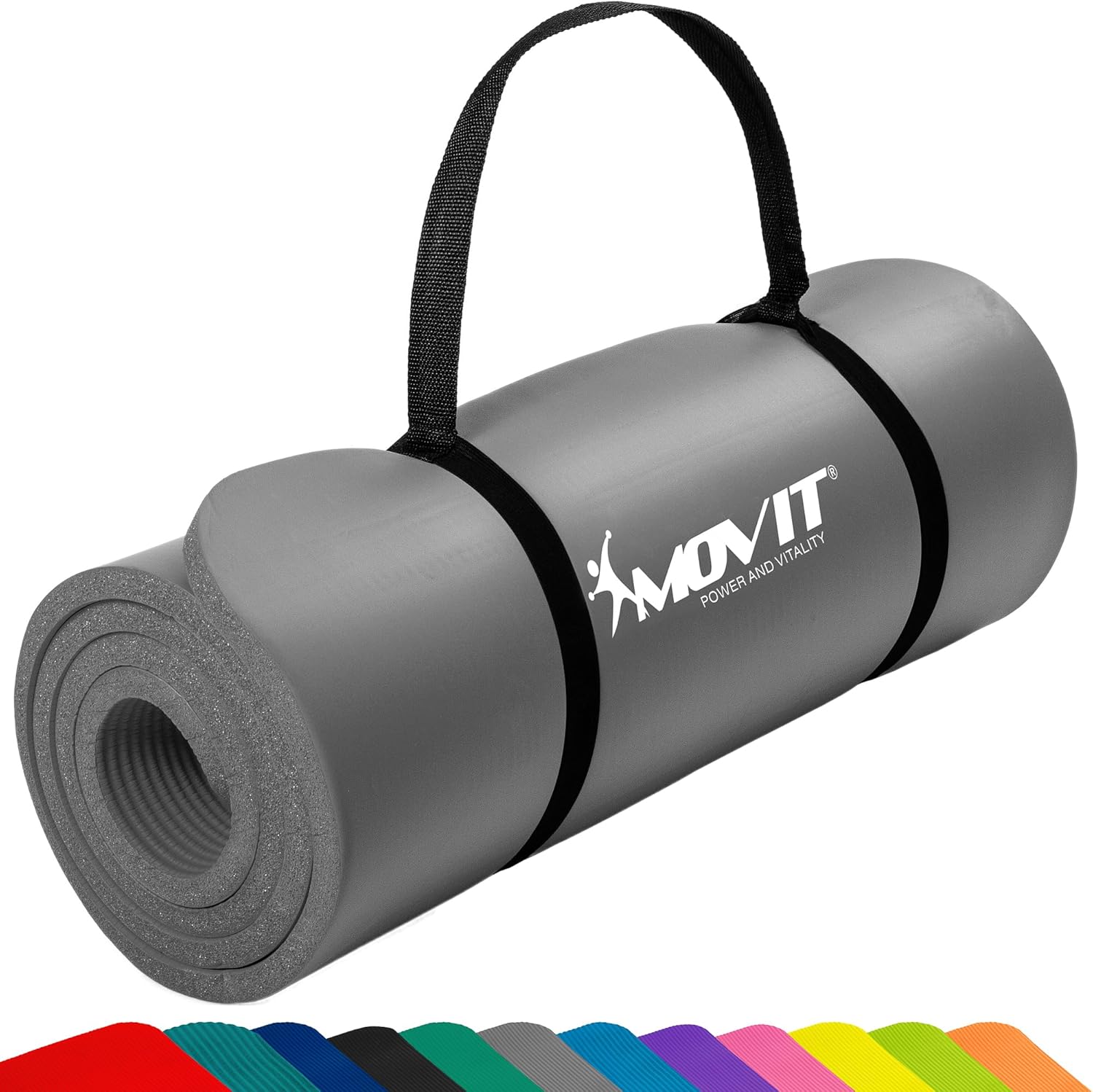 Yogamatte 10/15 mm Dicke - Image 55