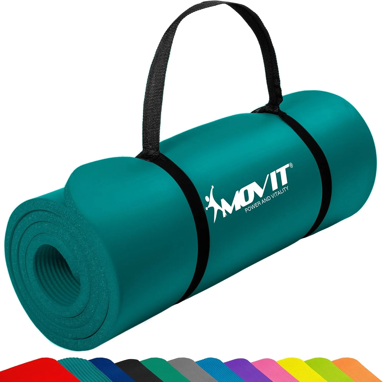 Yogamatte 10/15 mm Dicke - Image 63