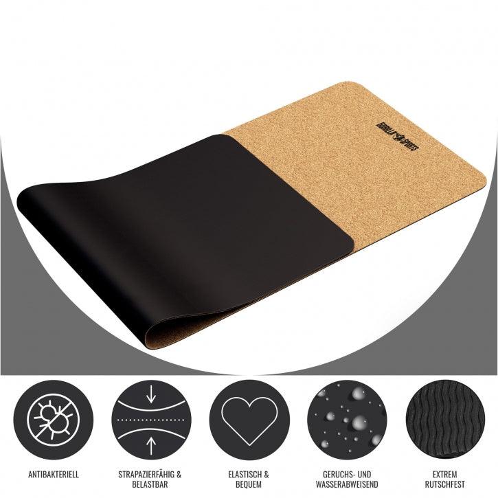 Yogamatte Kork 0,5 cm Dicke - Image 8